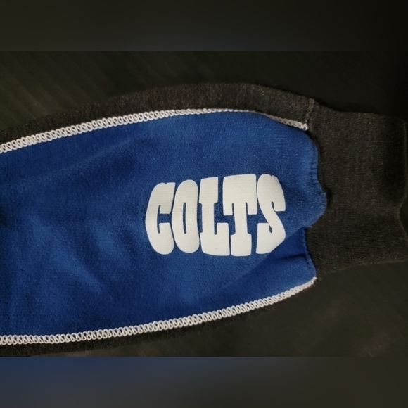 NFL Team Apparel Indianapolis Colts Dark Gray Hoodie Size XL - Picture 6 of 10